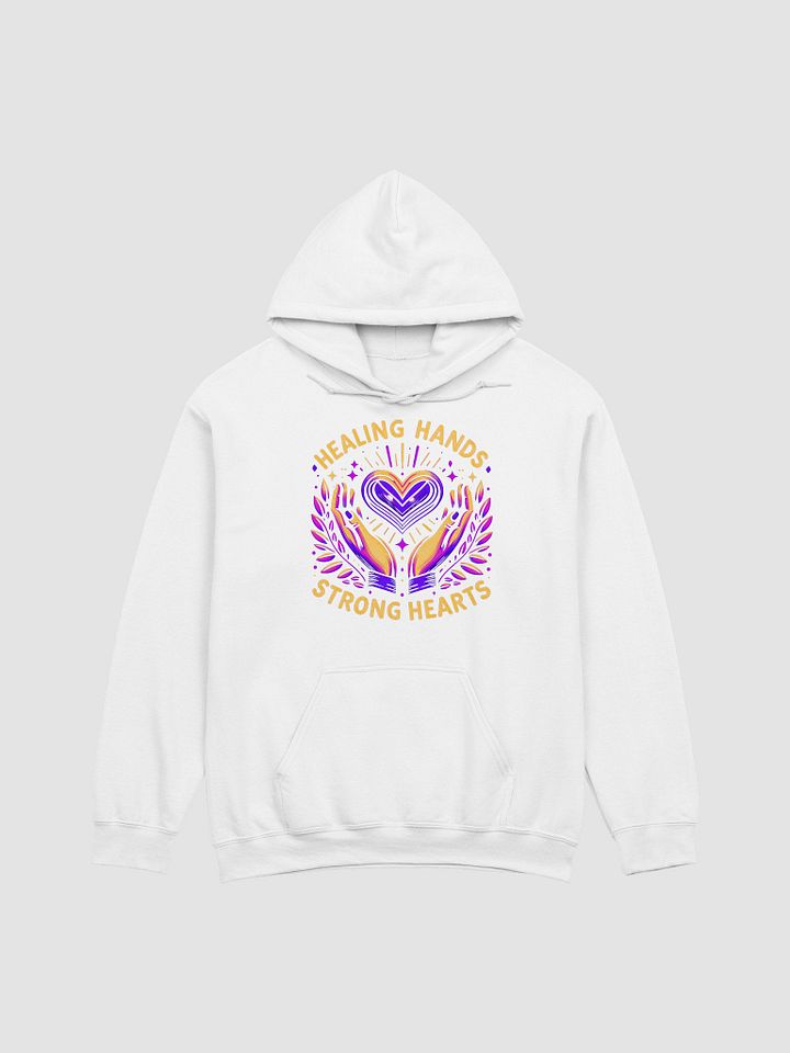 strong hearts ,healing hands hoodie product image (4)