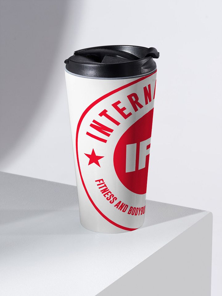 IFBNewsfeed.Org's Stainless Steel Travel Mug product image (2)