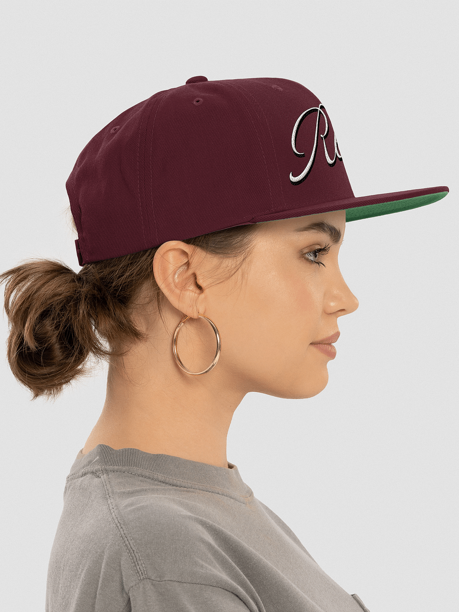 Reborn Elegance Wool Blend Snapback Cap product image (4)