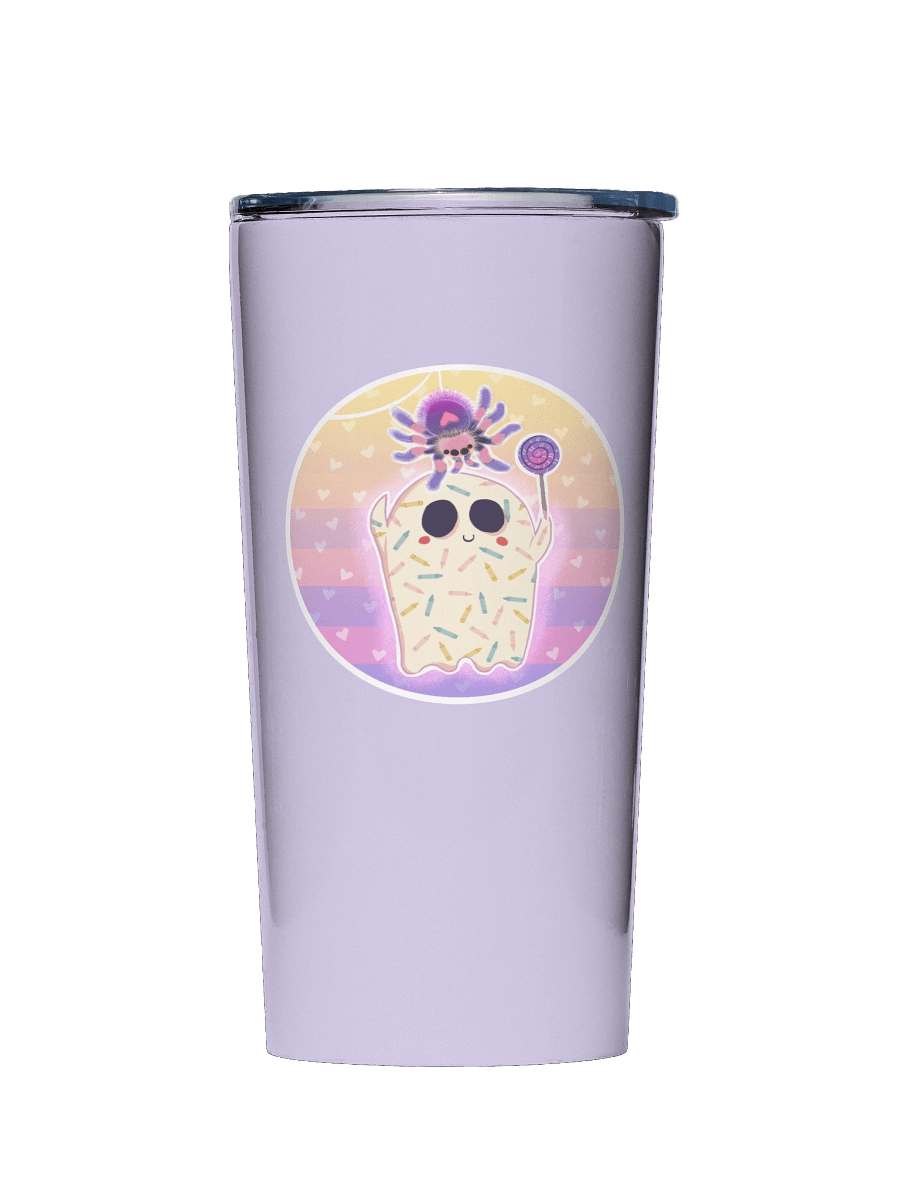 Pastel Little Ghost & Pet Spider - Stainless Steel Tumbler product image (3)