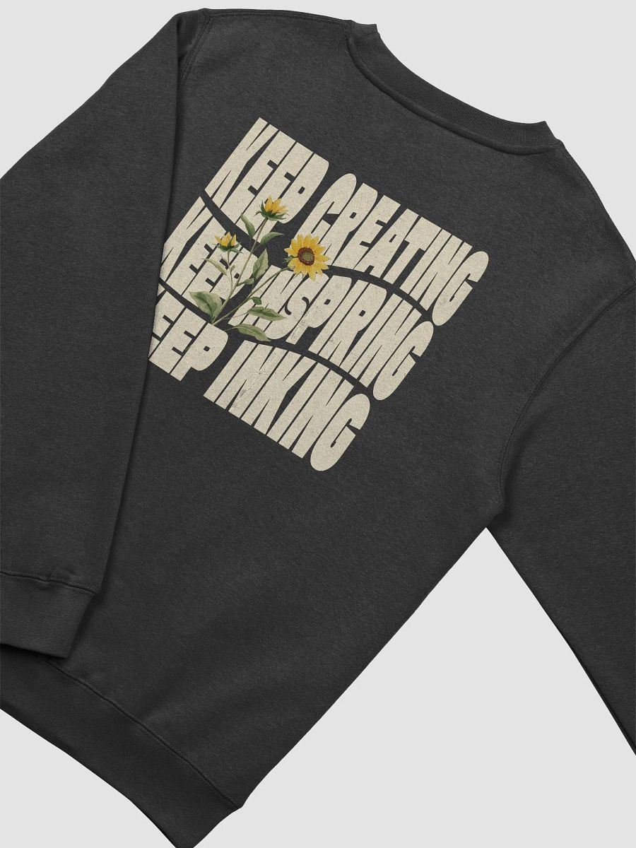 Keep Inking Premium Crewneck Sweatshirt (Front & Back Print) product image (3)