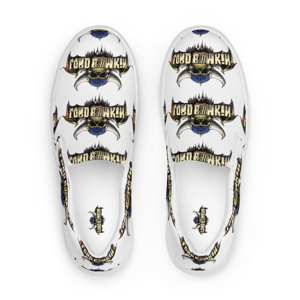 Halloween logo sweathercanvas slip-ons men product image (9)