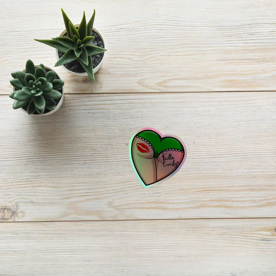 HEART BUTT STICKER product image (10)