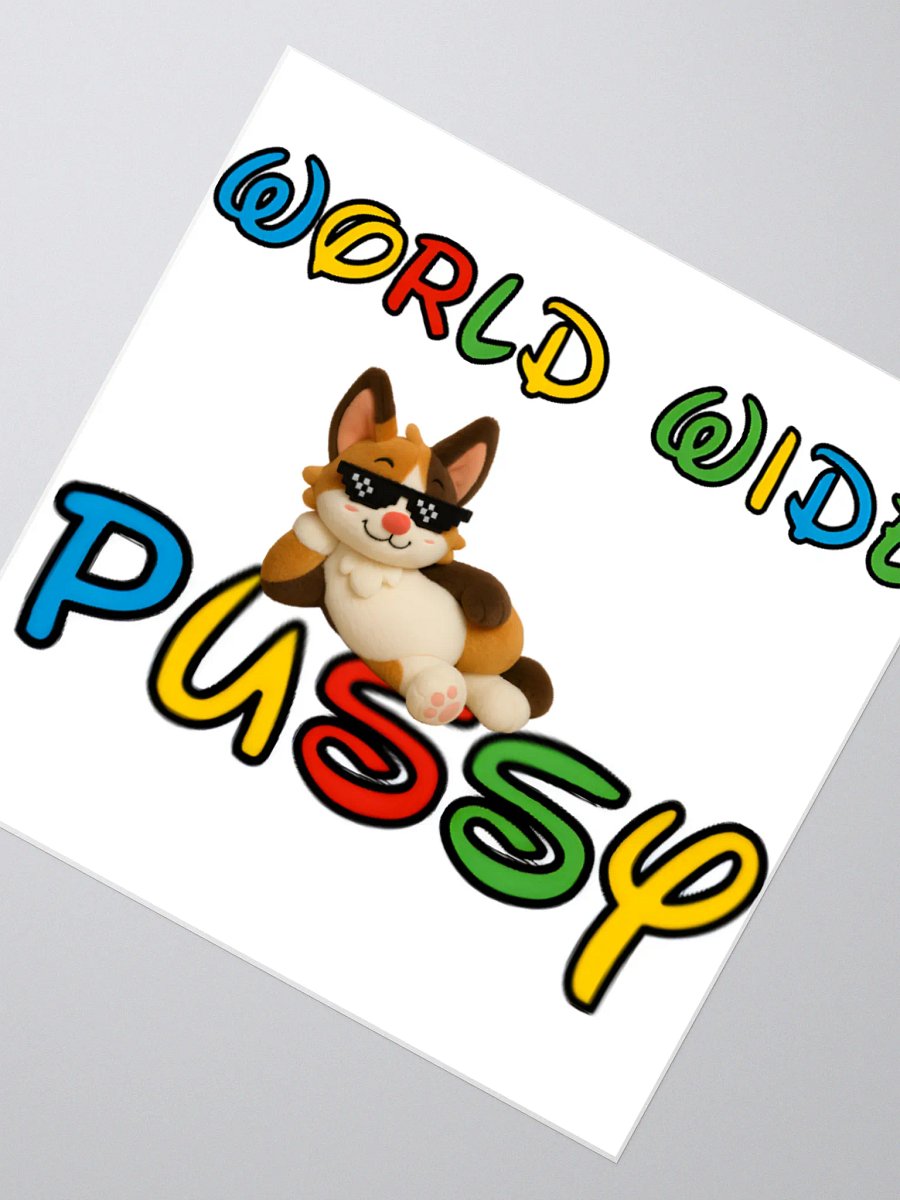 World Wide Pussy Sticker Set product image (2)