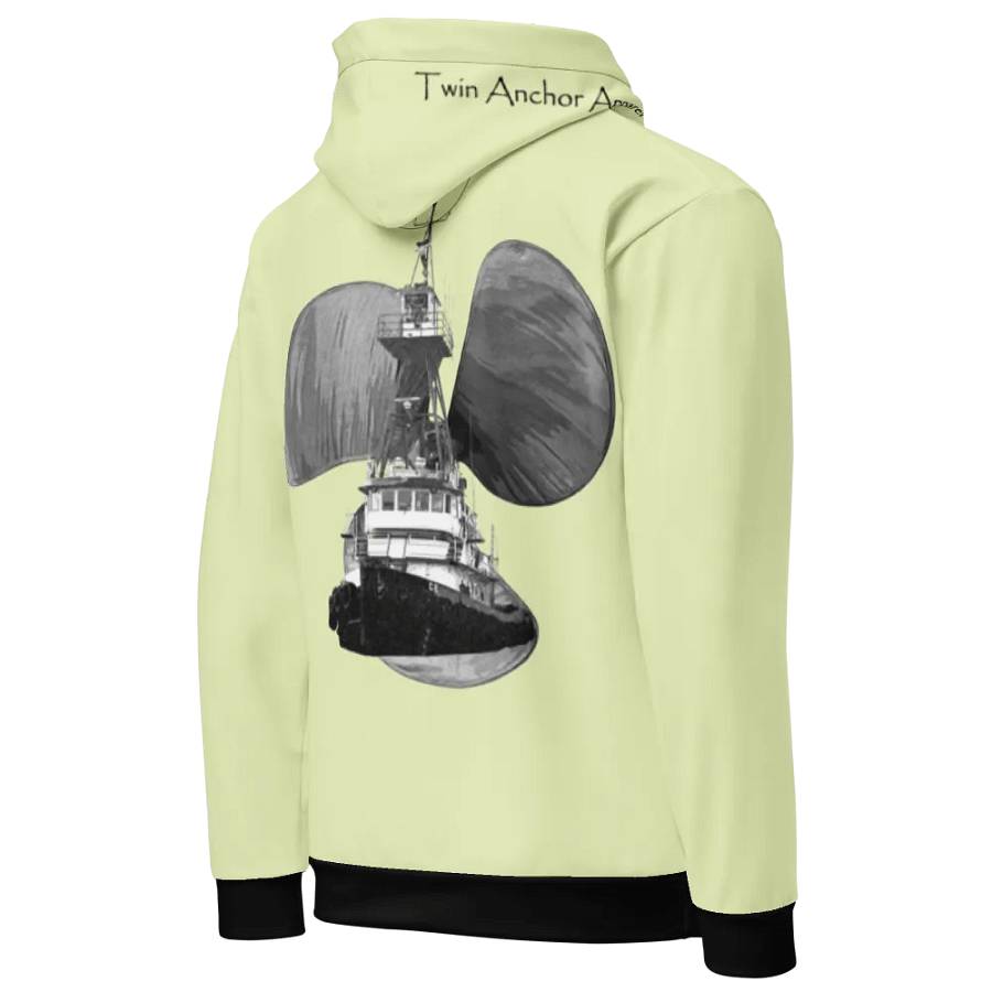 snow flurry Three blade prop Tug CE Flage Hoodie product image (8)