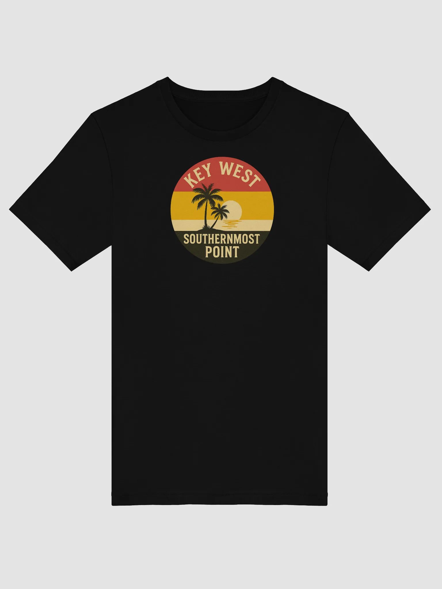 Key West Southernmost Point Sunset T-shirt Unisex Ultra-Soft Tee product image (6)
