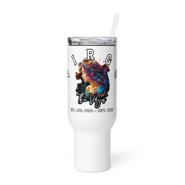 Virgo - Zodiac Travel Mug w/ Handle product image (2)