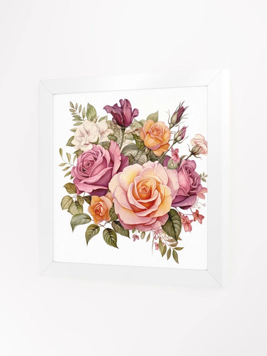 Roses Bouquet Watercolor Wall Art product image (22)