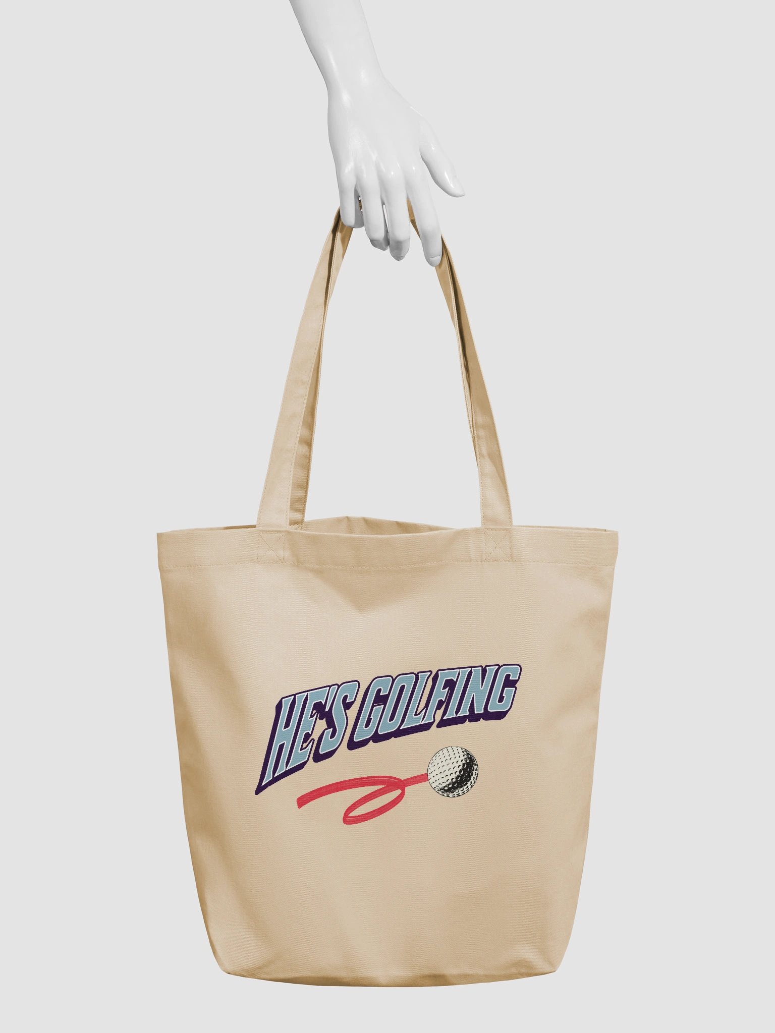 Hes Golfing Swinging in Style Tote Bag product image (6)