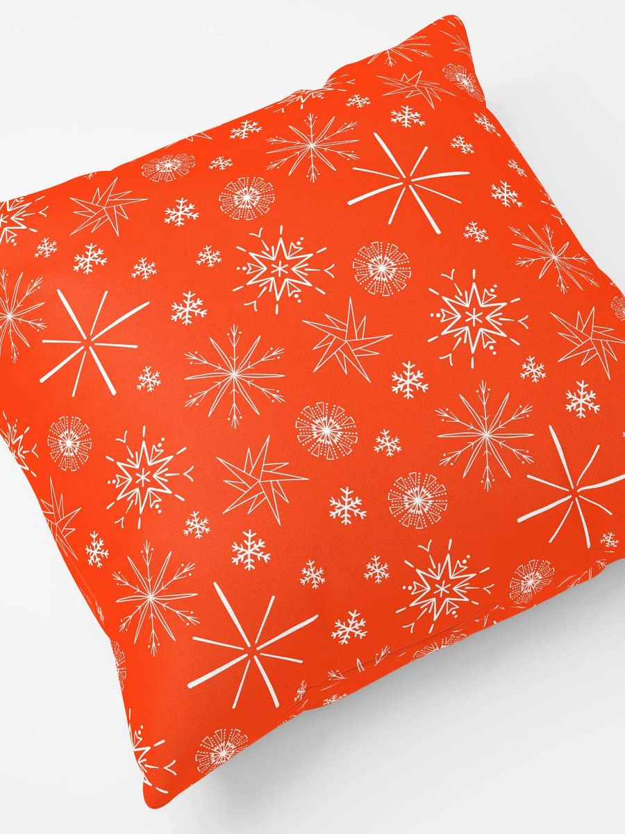 Snowfall Burst All-Over Pillow product image (5)