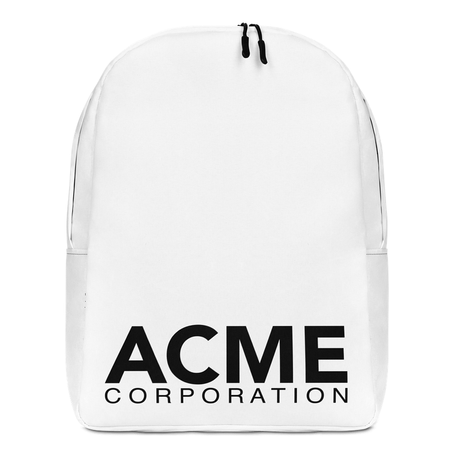 "ACME Corporation" Minimalist Backpack product image (1)
