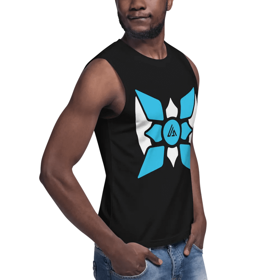 Cyber Blue Xepher Tank Top product image (3)
