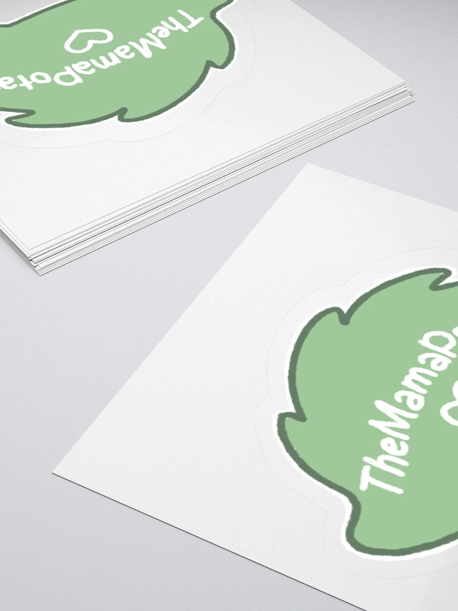 TheMamaPotat Logo Kiss-Cut Sticker product image (4)