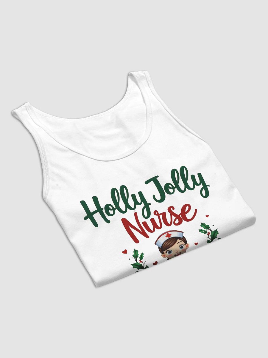 Holly Jolly Nurse Festive Tank product image (22)