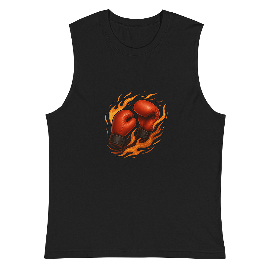 Flaming Fury Boxing Gloves Muscle Tank product image (2)