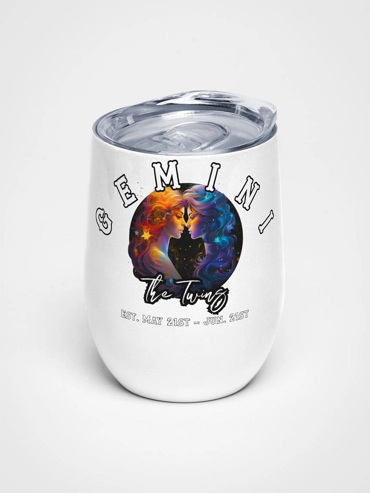 Gemini - Zodiac Wine Tumbler product image (1)