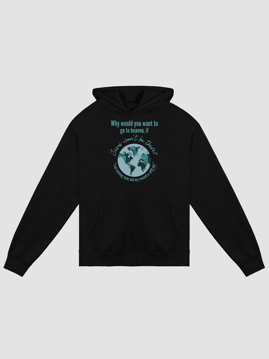 Why go to Heaven Unisex Premium Oversized Hoodie product image (1)
