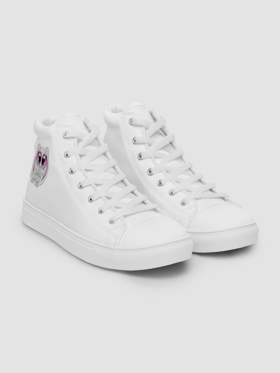 Women's High Top Canvas Sad Bunny Shoes product image (5)