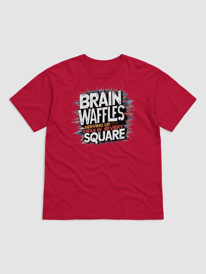 Brain Waffles Serving Up Ideas In Every Square Heavyweight T-shirt product image (2)