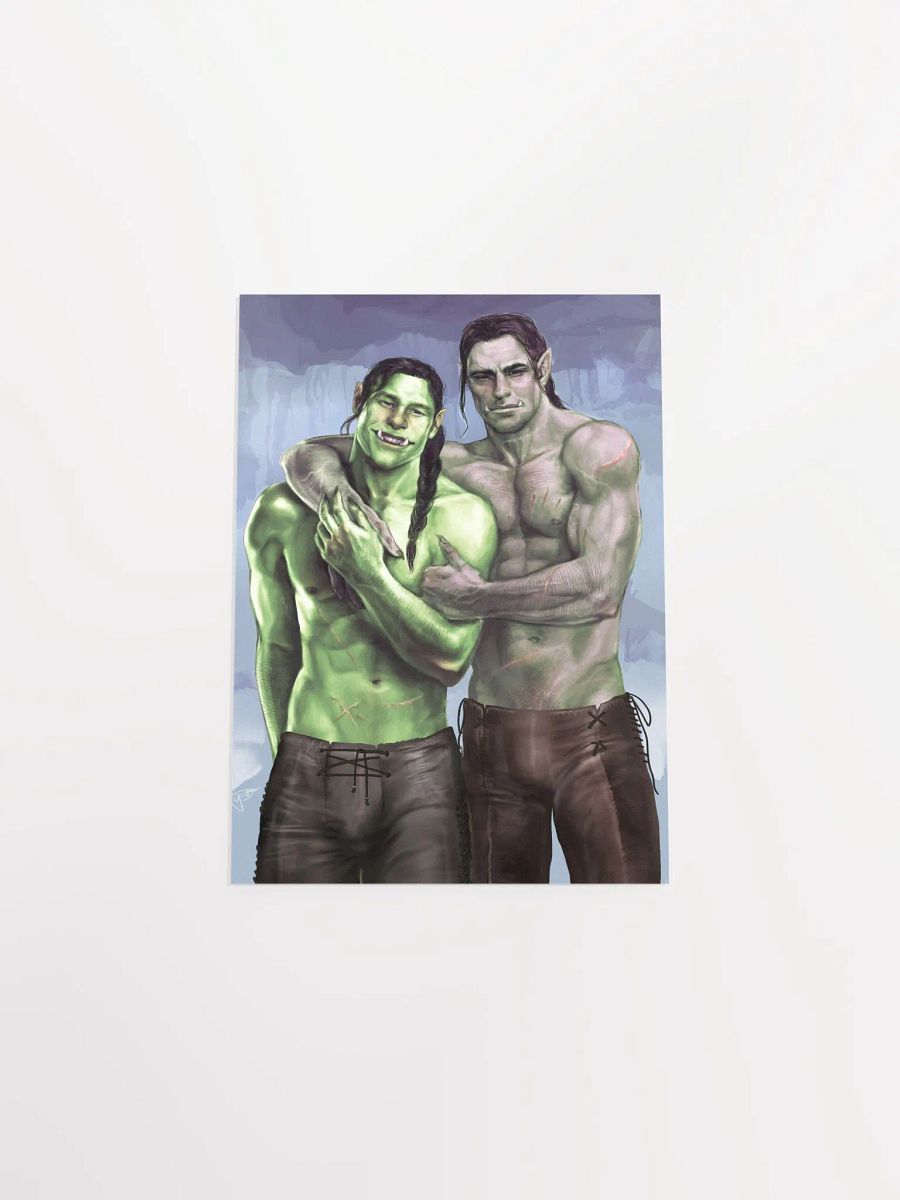Baldr and Drafli Art Print, by Serene Yoshiko product image (4)