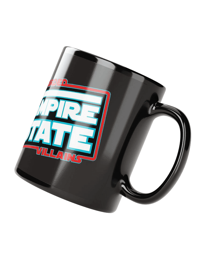 Empire State Bearded Villains Black Glossy Mug product image (3)