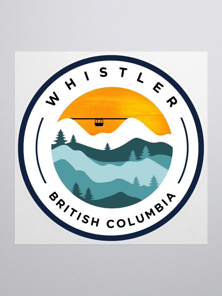 Whistler, BC Sticker product image (1)