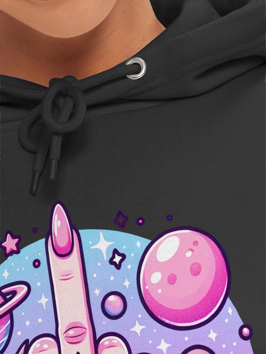 Cosmic Rebellion Middle Finger Hoodie product image (51)