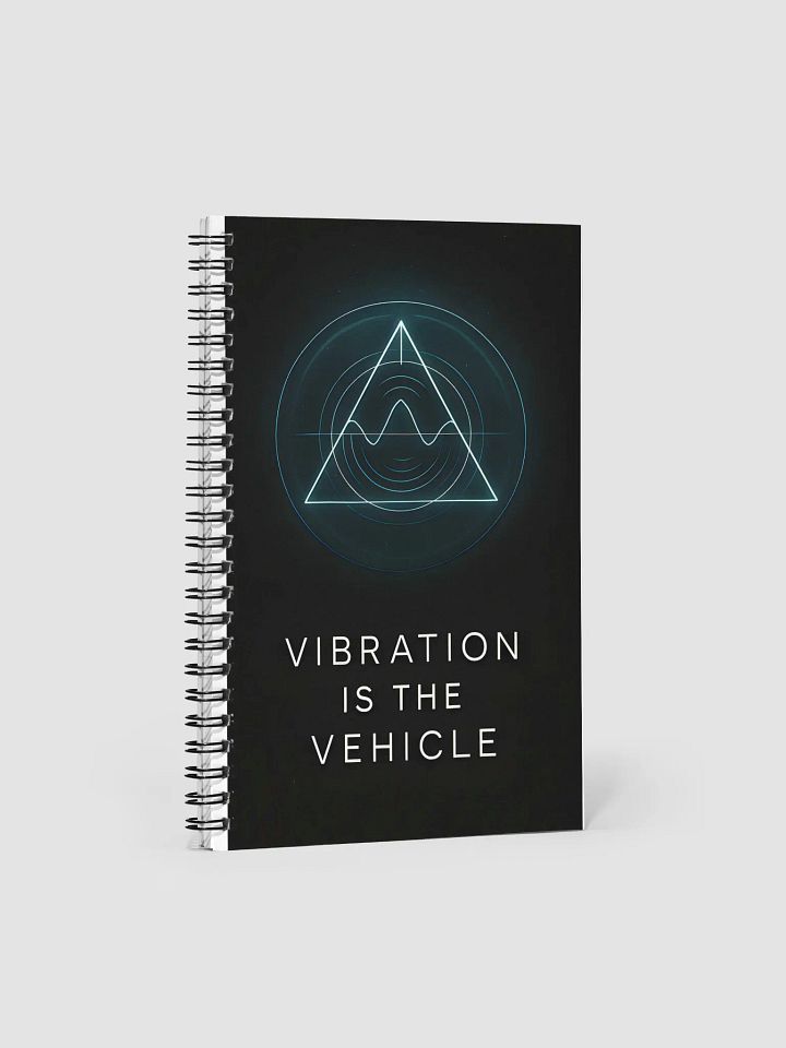 Vibration Is The Vehicle – REIDOS Notebook product image (1)