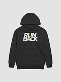 RUN IT BACK Embroidered Hoodie White Lettering product image (5)