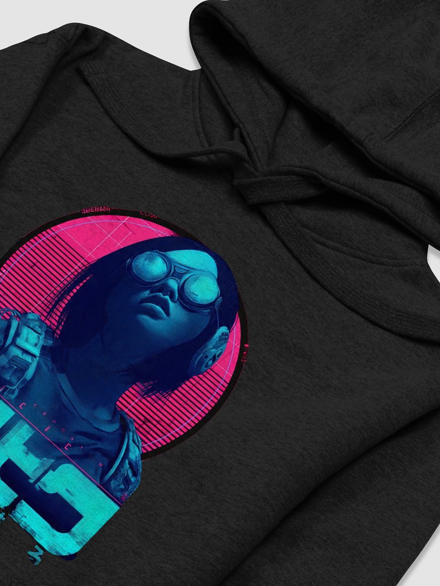 Retro Glitch Cyberpunk & Synthwave Hoodie product image (8)