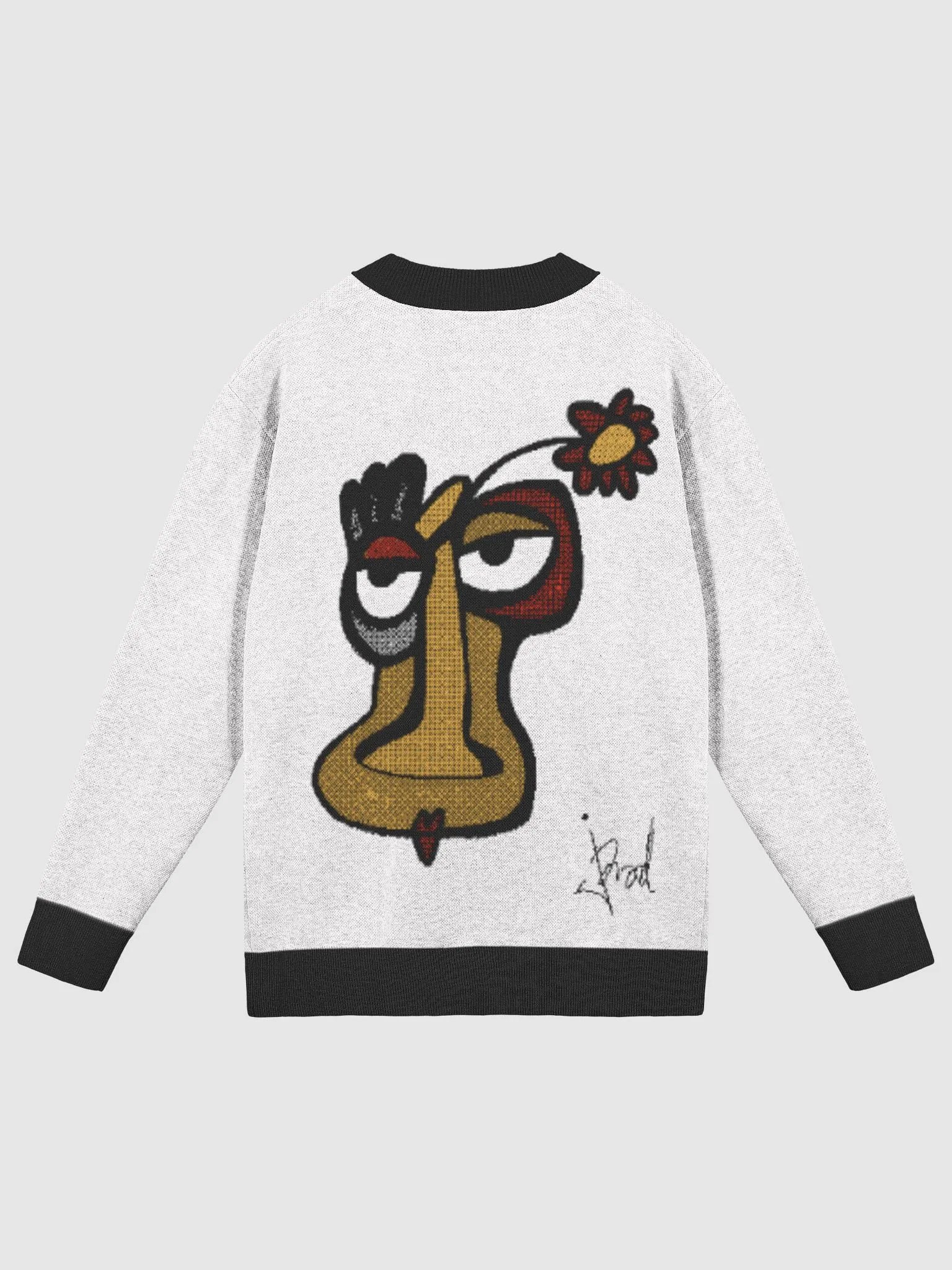 Niño Flor Knitted Cardigan [WHITE] product image (2)