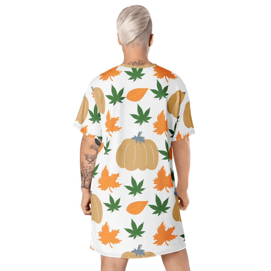 Autumn Harvest All-Over T-Shirt Dress product image (9)