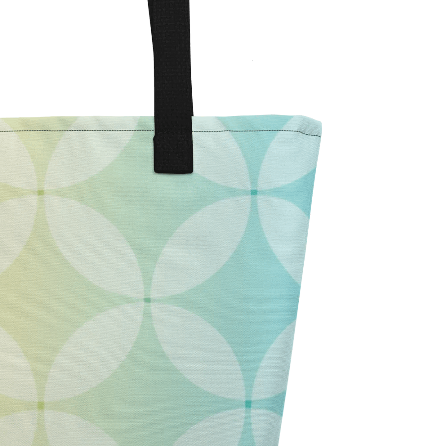 Harmony Circle Polyester Tote Bag product image (3)