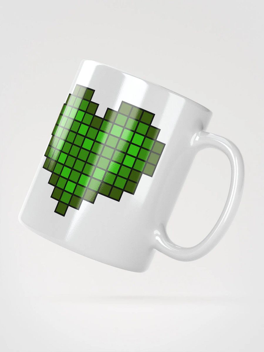 Irish Heart White Glossy Mug product image (3)