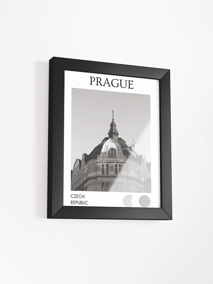 Buildings of Prague I - Black & White / Framed product image (2)