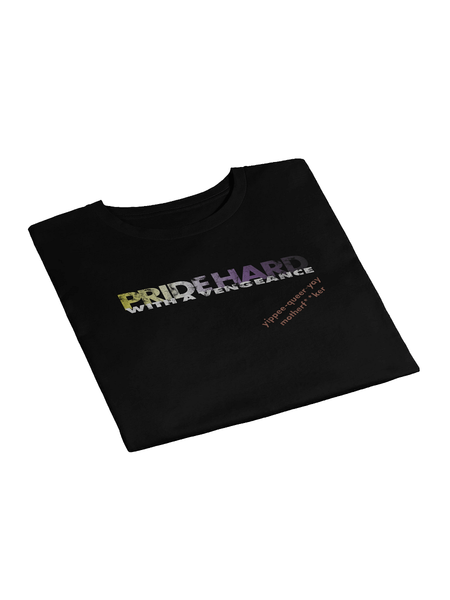 Non-binary "Pride Hard" Crop Top product image (3)