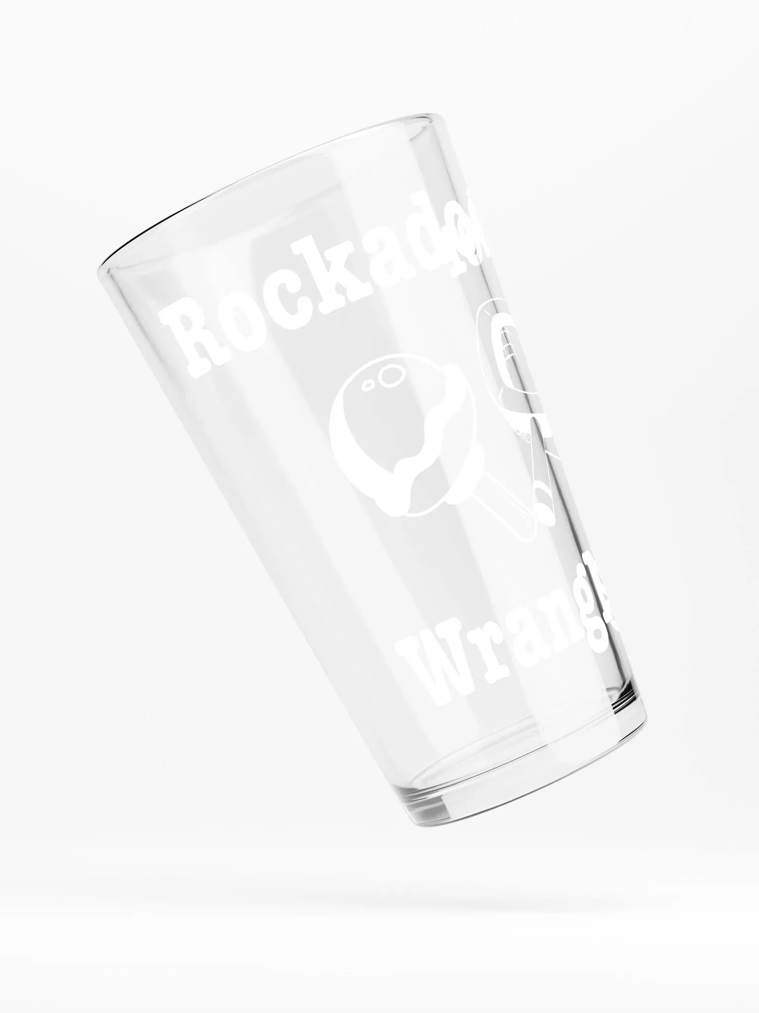 Rockadoodler Wrangling - white - glass product image (4)