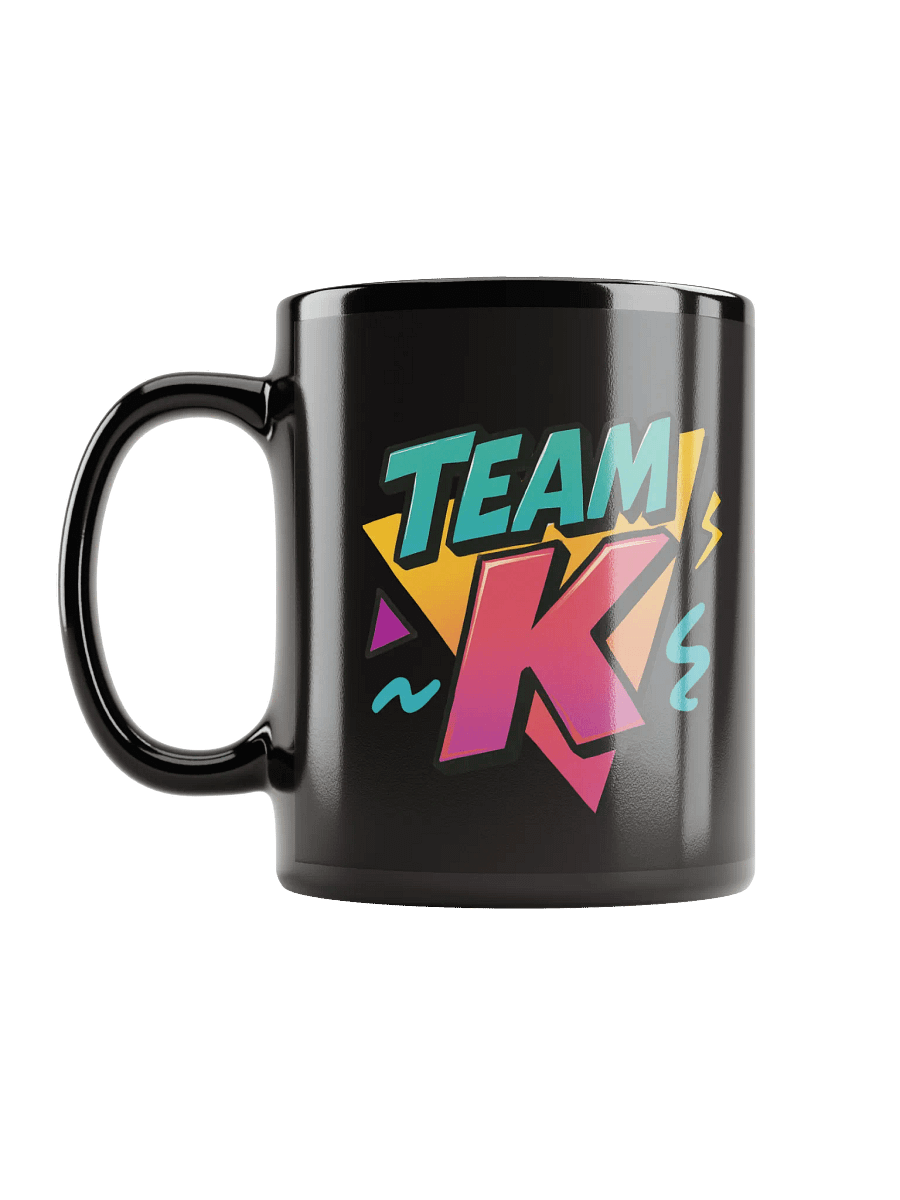 Team K 1990's Black Mug product image (12)