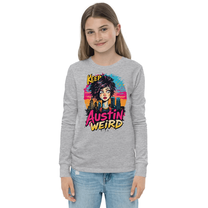 Keep Austin Weird Stylized Youth Tee product image (4)