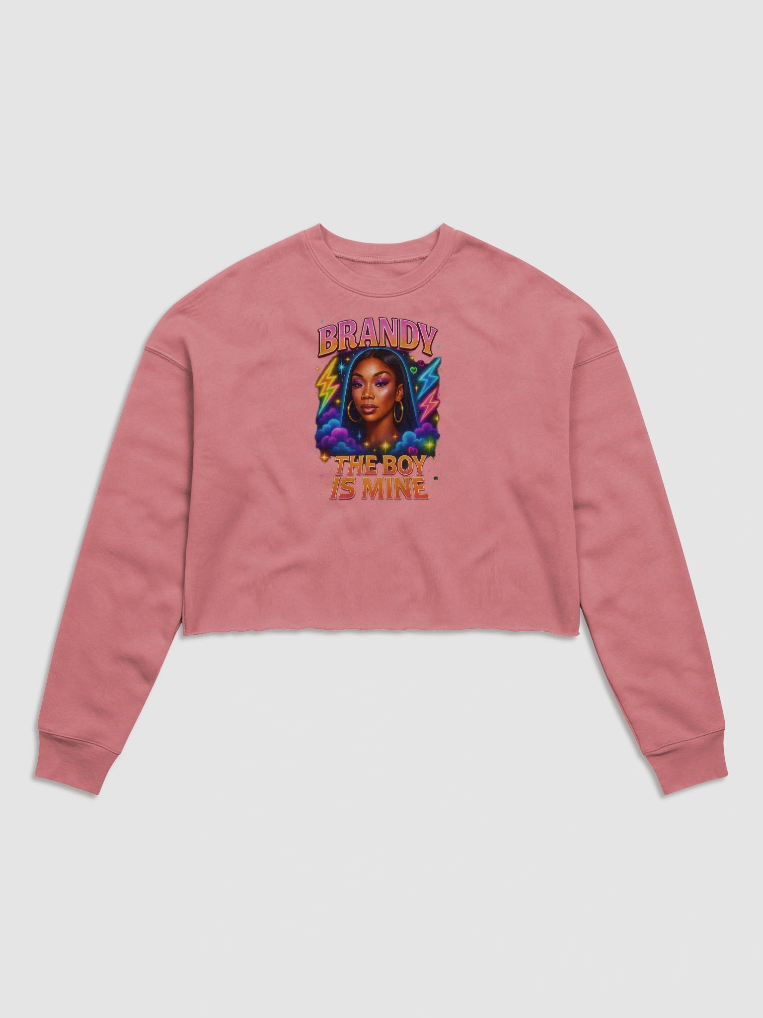 Brandy Vibrant Muse Crop Sweatshirt product image (2)
