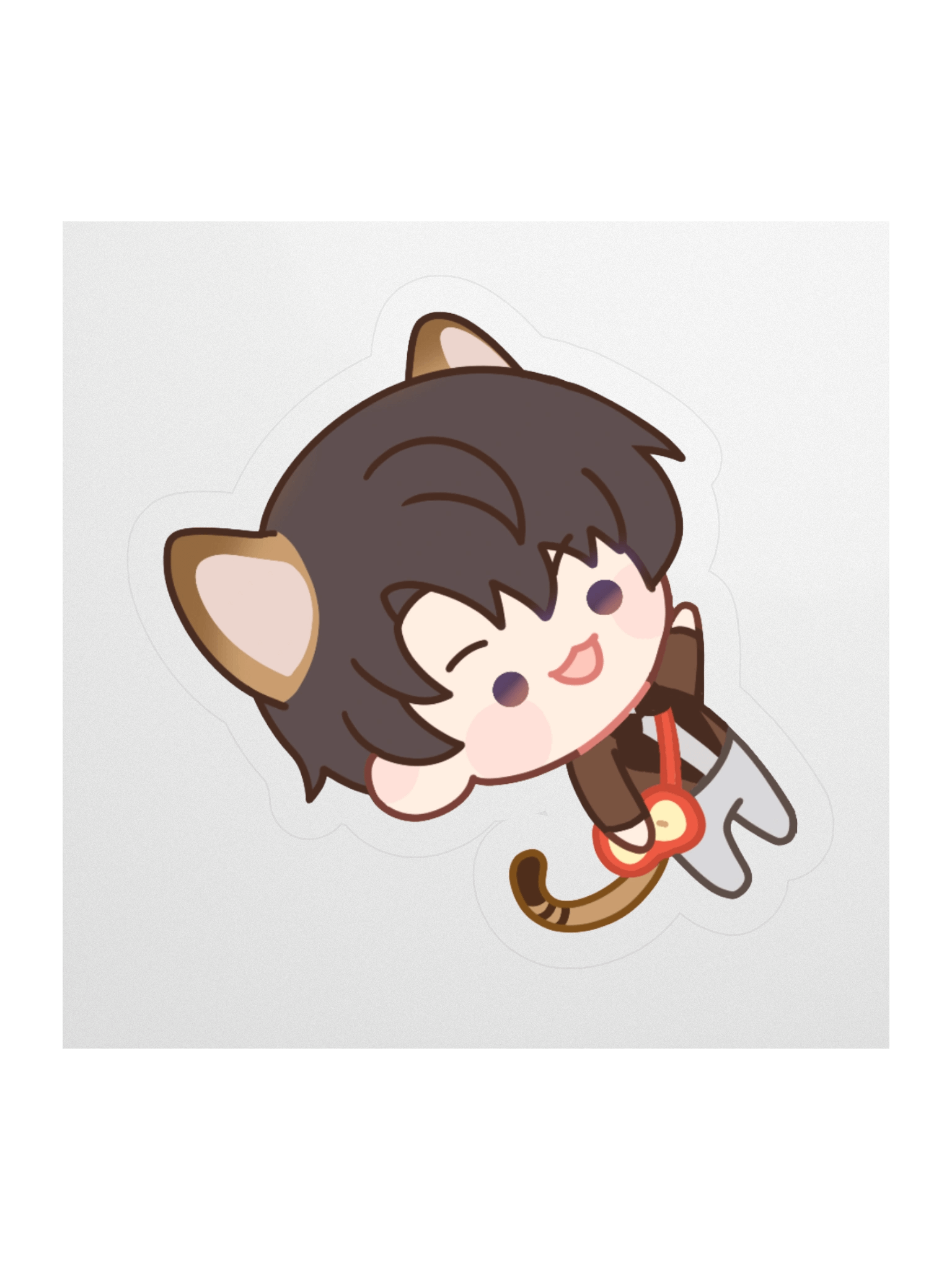 Caleb Cat Chibi Sticker product image (1)