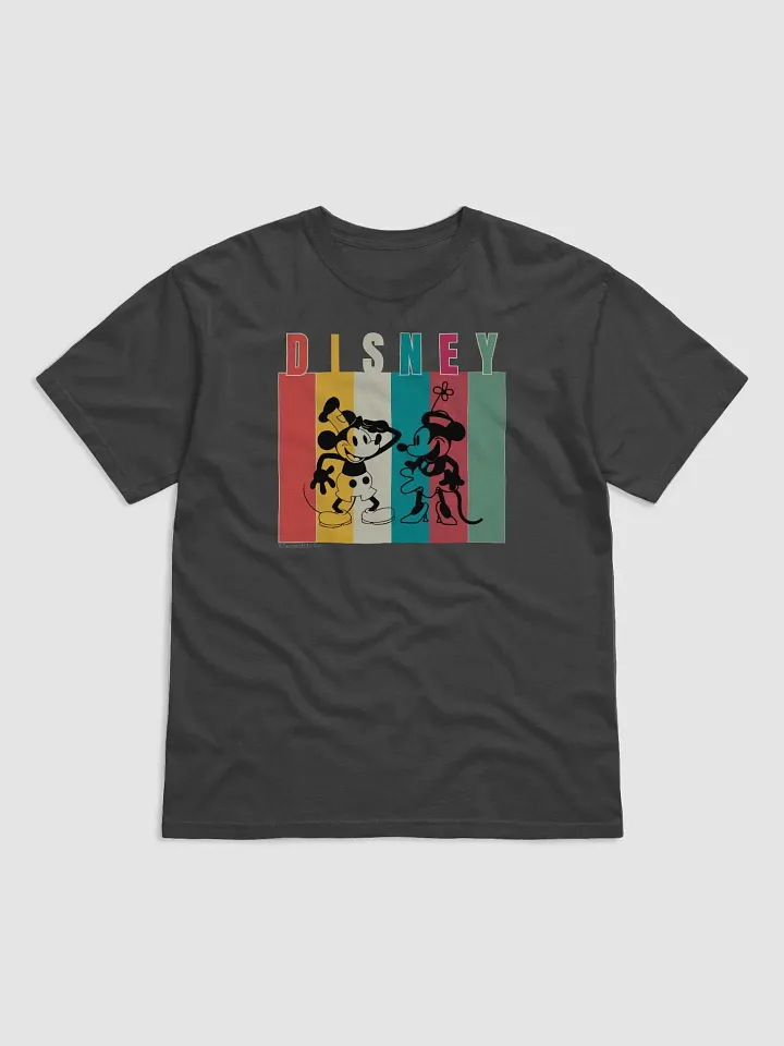 Vintage Disney Unisex Steamboat Mickey and Minnie Heavy Weight Tee product image (5)