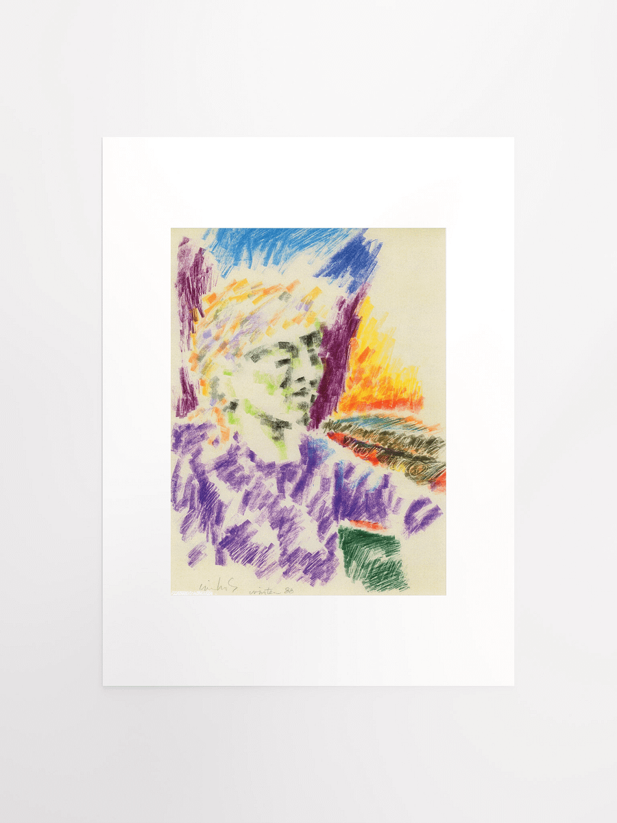 Head of a Woman 1988 print product image (2)