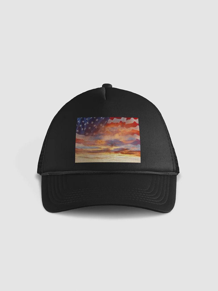 Patriotic Foam Trucker Hat product image (1)