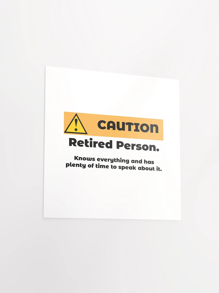 Caution Retired Person product image (16)