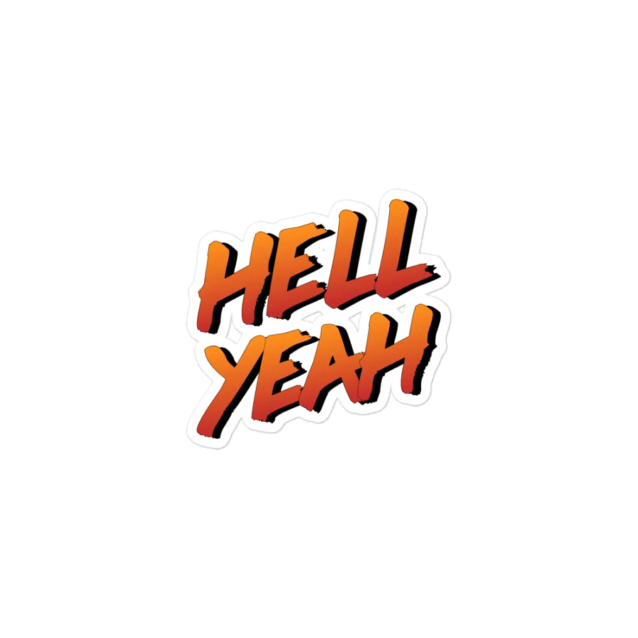 Hell Yeah Magnet product image (1)