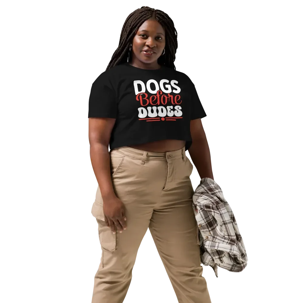 DOGS Before DUDES Crop Top product image (3)