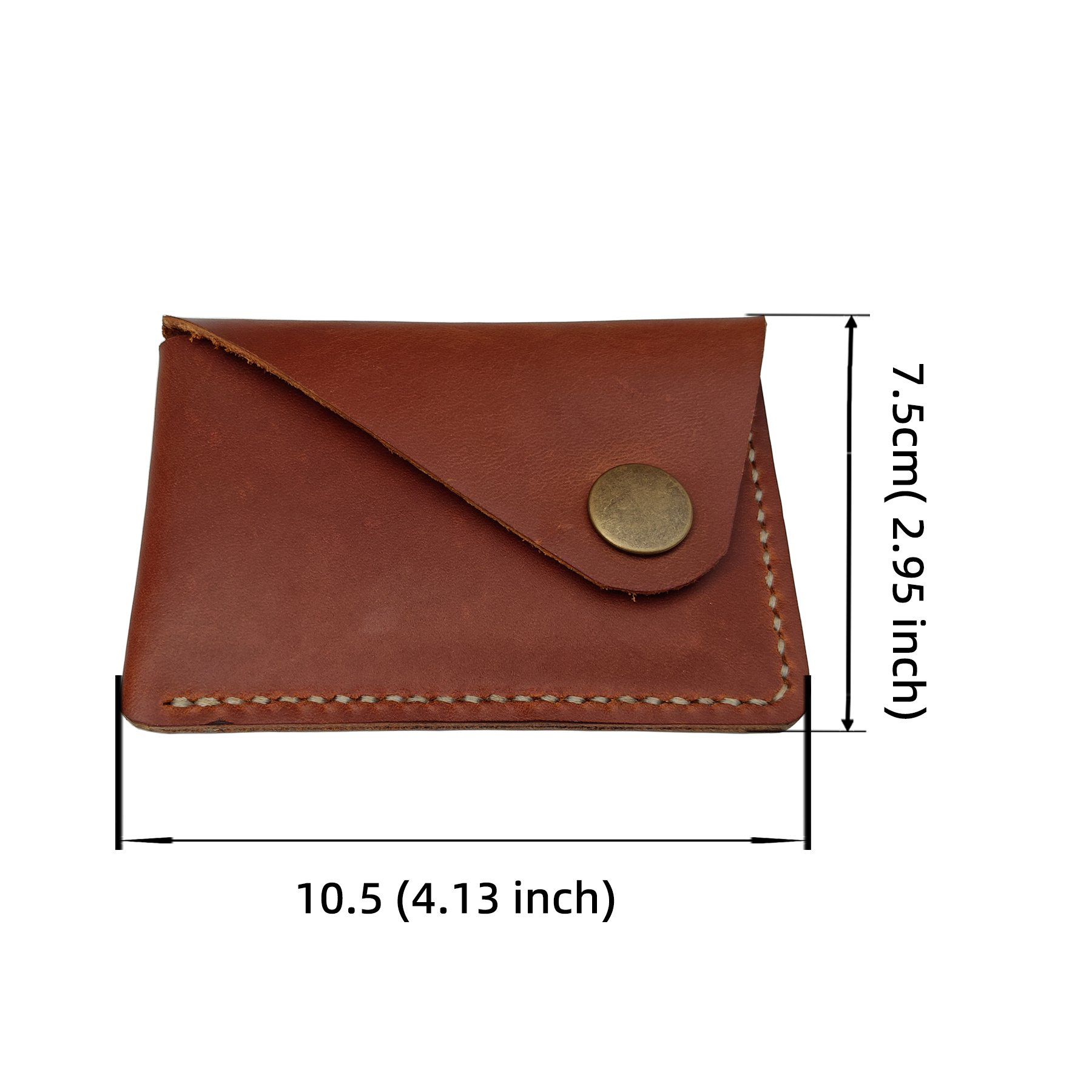 MEEBOY Handmade Leather Business Card Holder, Credit Card Wallet for Men and Women product image (2)