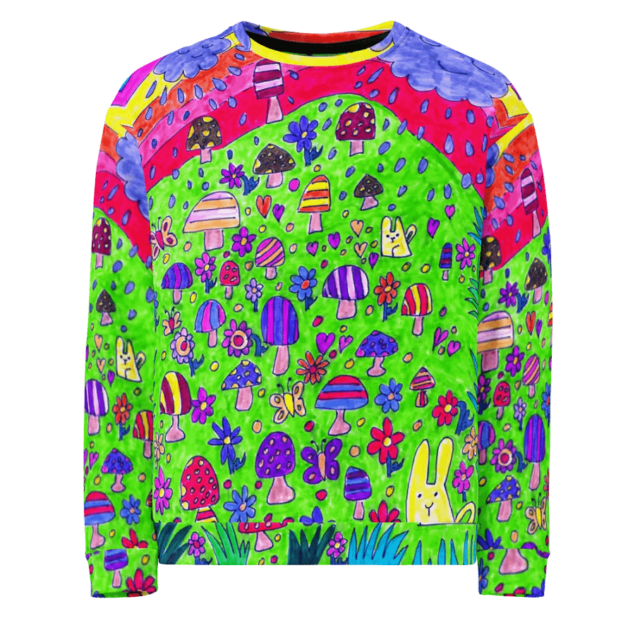 Abstract Nature's Doodle Art Unisex Sweatshirt product image (4)