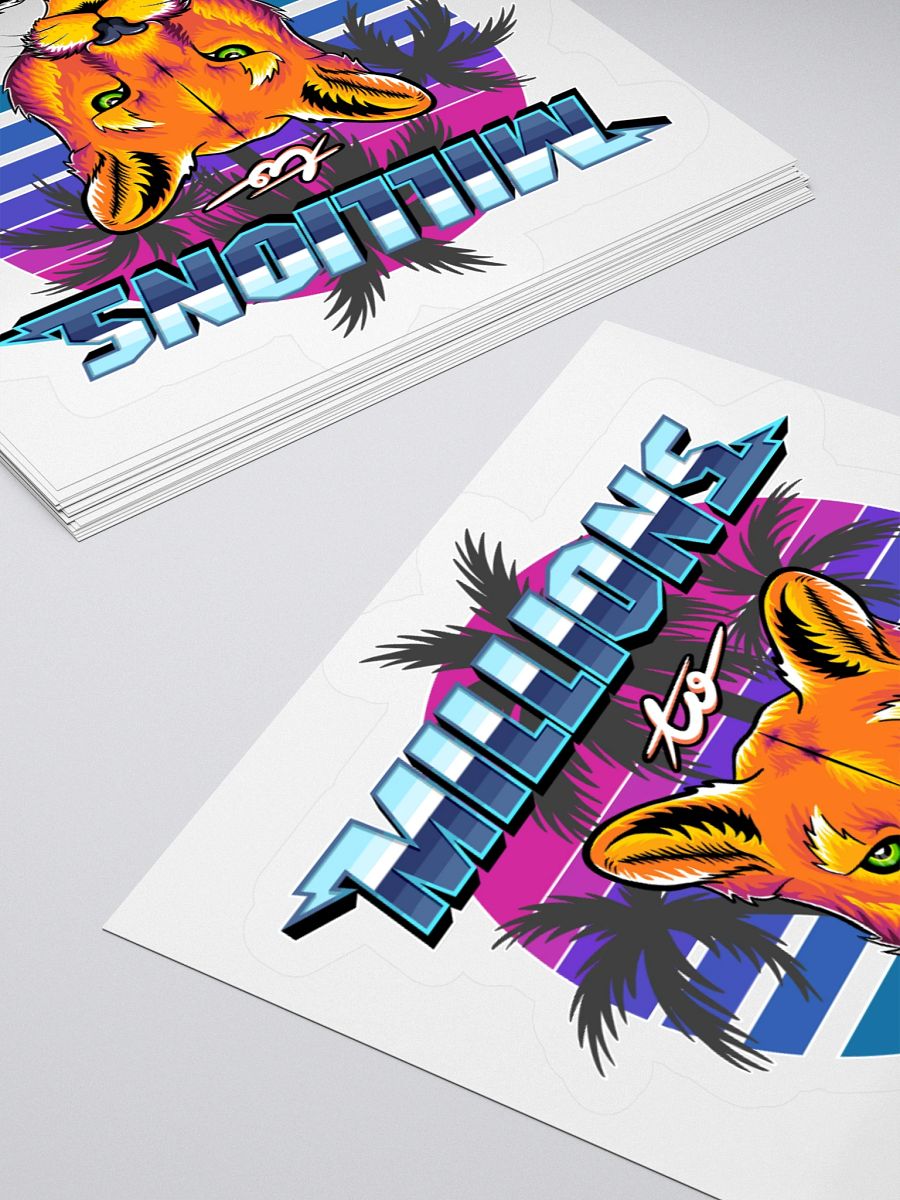 Millions to One Sticker product image (7)